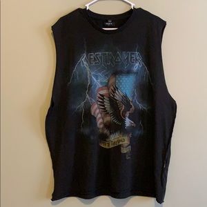 Forever 21 Destroyer Sleeveless Shirt